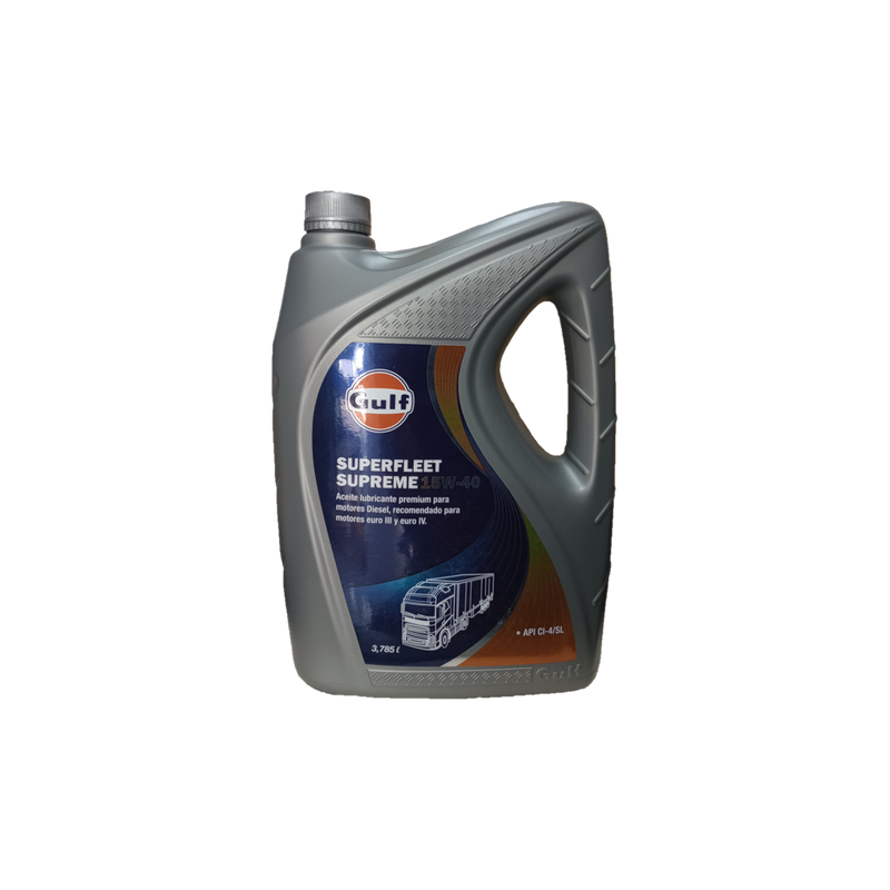 ACEITE GULF SUPERFLEET SUPREME 15W40 - 1g