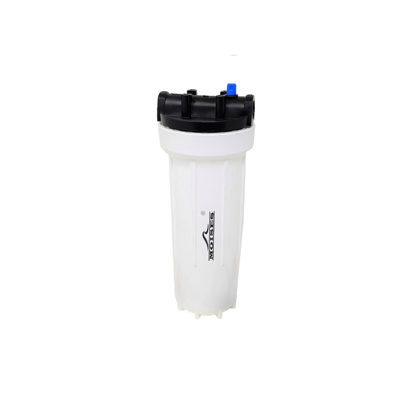 CARCASA DE AGUA BLANCA DE 10" MOISES - in/out 1/2"