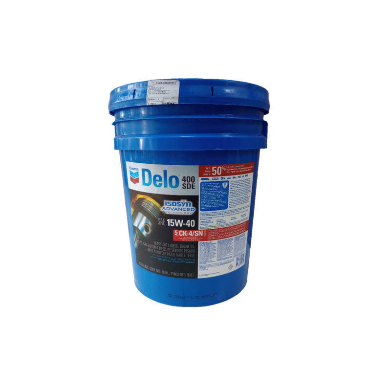 ACEITE CHEVRON DELO 400 15W40 - GARRAFA 5 GALONES