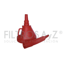 EMBUDO PLÁSTICO CON CUELLO FLEXIBLE - 1000 MILILITROS