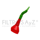 EMBUDO PLÁSTICO CON CUELLO FLEXIBLE - 500 MILILITROS