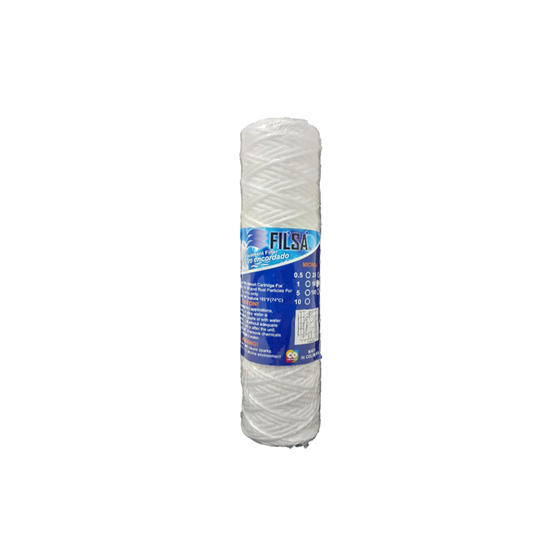 FILTRO DE AGUA ENCORDADO 2.5" X 10"