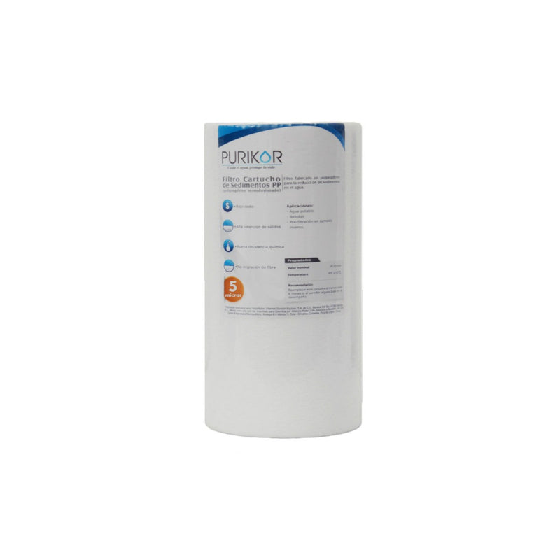 FILTRO CARTUCHO SEDIMENTOS EN POLIPROPILENO 4.5" X 10" BIG BLUE