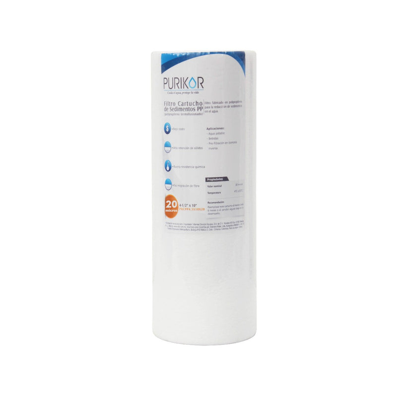 FILTRO CARTUCHO SEDIMENTOS EN POLIPROPILENO 4.5" X 20" BIG BLUE