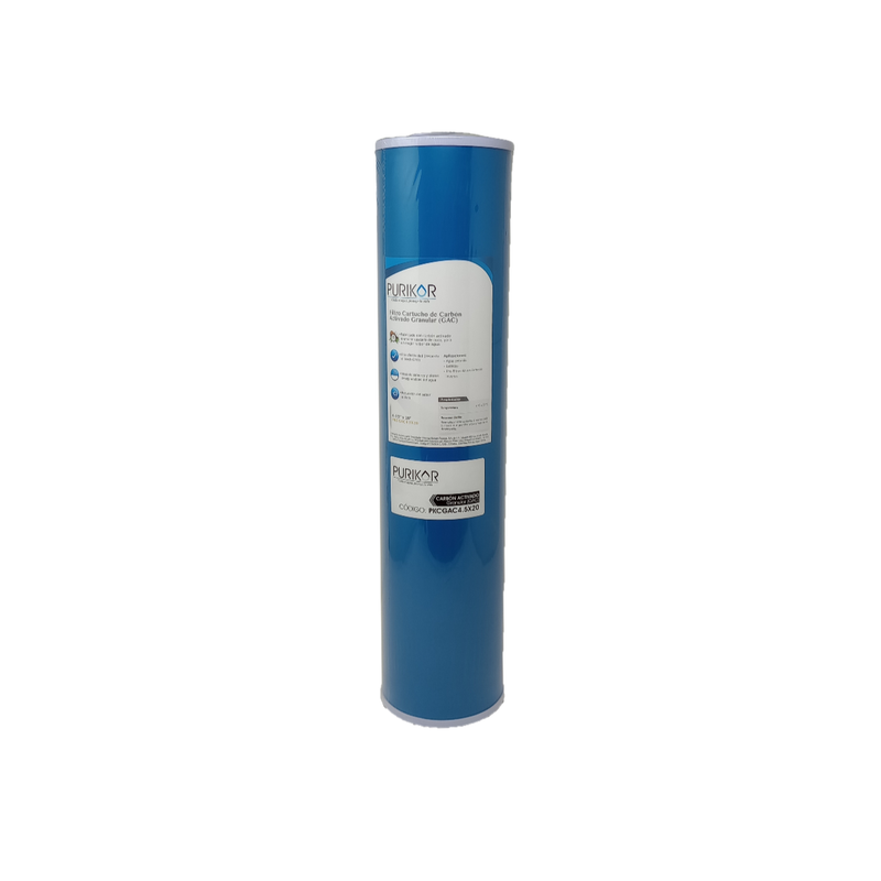 FILTRO CARTUCHO CARBON GRANULAR  4.5" X 20"