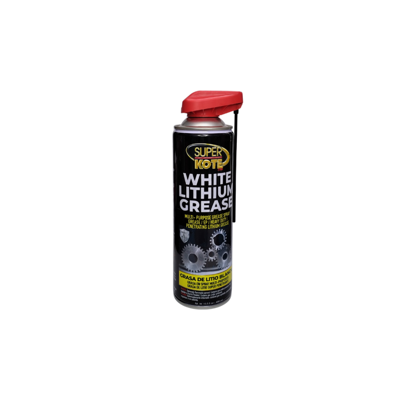 GRASA SUPERKOTE 2000 LITIO BLANCA EN SPRAY MULTIPROPÓSITO - 400ML