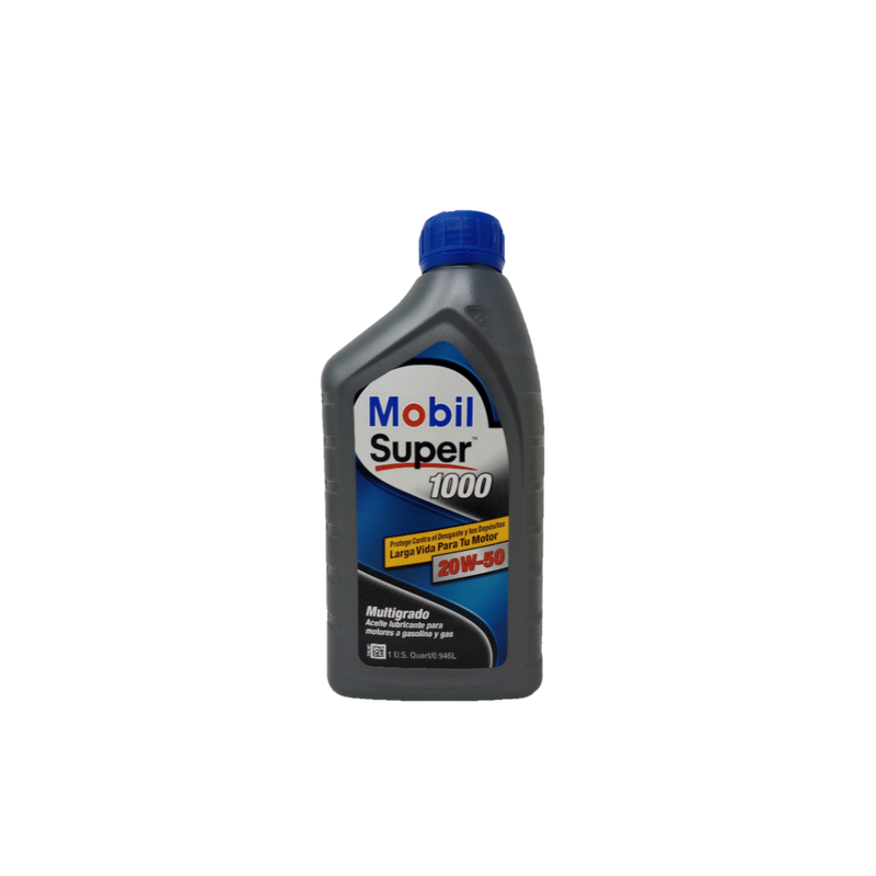 ACEITE MOBIL SUPER 1000 20W50 - 1/4g