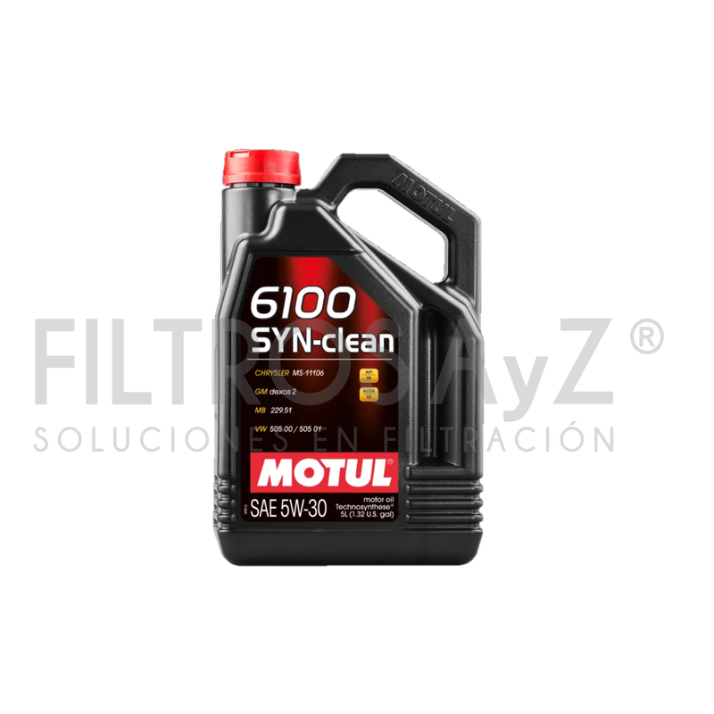 ACEITE MOTUL 6100 SYN-CLEAN 5W-30 - 4 L