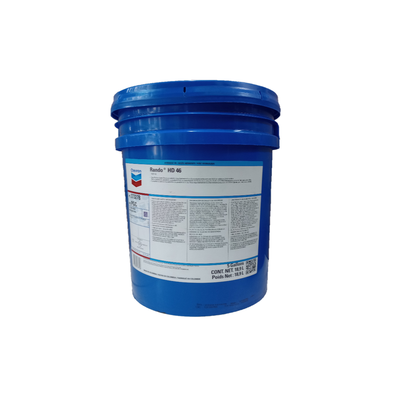 ACEITE CHEVRON RANDO HD ISO 46 - GARRAFA 5 GALONES