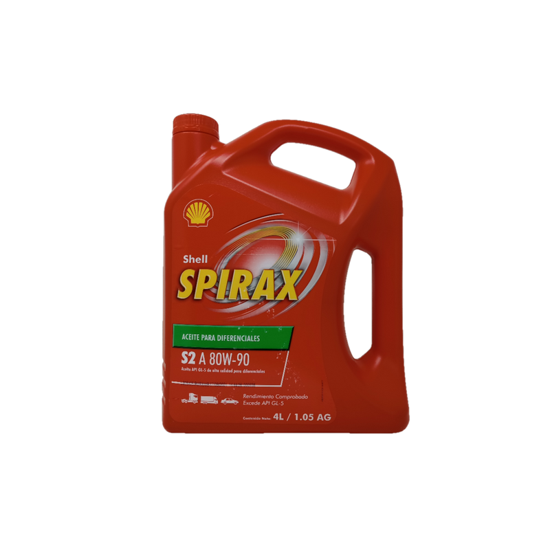 VALVULINA SHELL SPIRAX S2 A 80W90 - 4 L