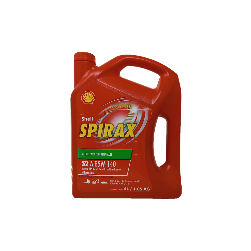 VALVULINA SHELL SPIRAX S2 A 85W140 - 4 L