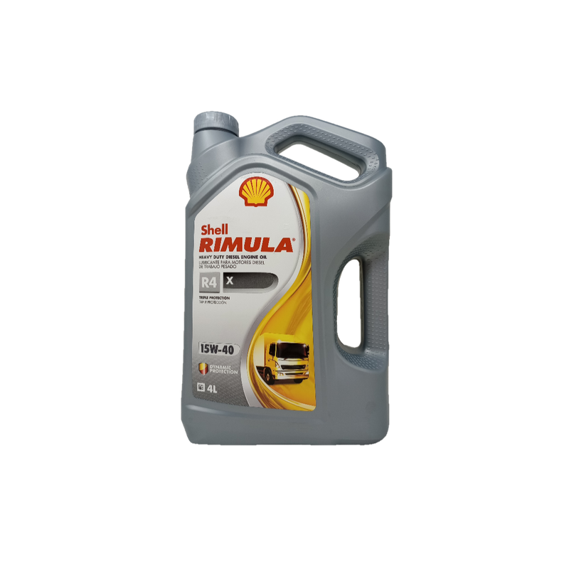 ACEITE SHELL RIMULA R4X 15W40 - 4 L