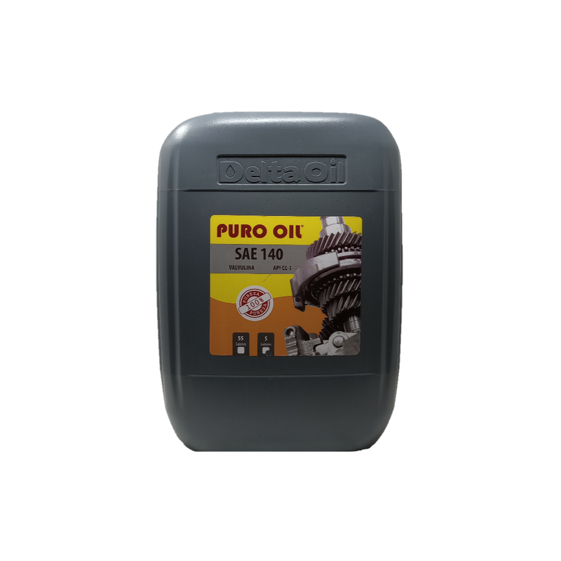 VALVULINA DELTA OIL - PURO OIL SAE 140 - GARRAFA 5 GALONES