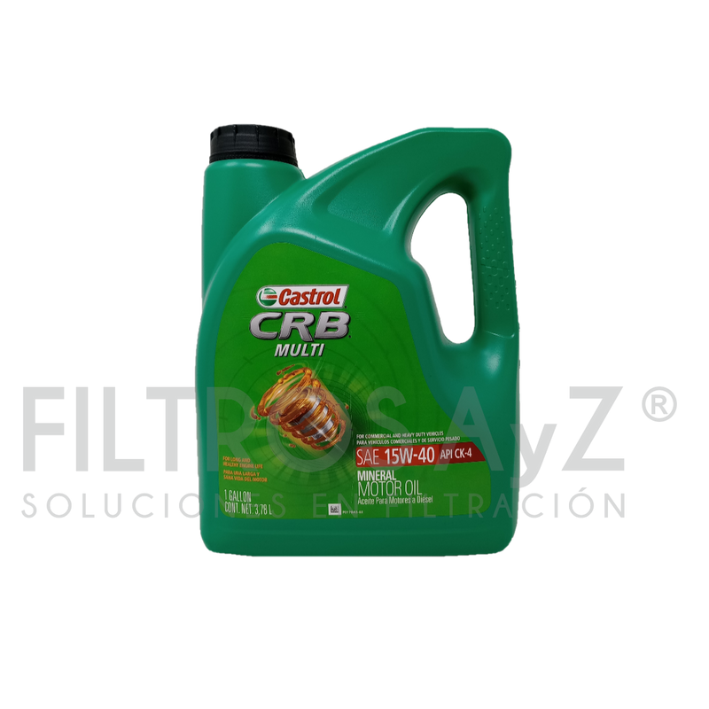 Aceites Api ACEITE CASTROL CRB SAE 15W40 API CK-4 - 1 g